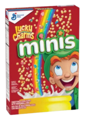 Сухой завтрак Lucky Charms Minis с маршмеллоу