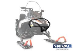 Бампер передний с боковой защитой для снегоходов Ski-Doo (Expedition), Lynx (RANGER, XTERRAIN, COMMANDER) Rival 2444.7292.1