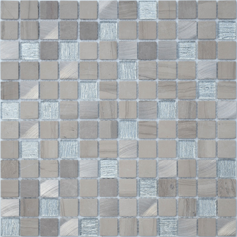 Мозаика LeeDo: Grey Velvet 29,8х29,8x0,4 см (чип 23x23x4 мм)