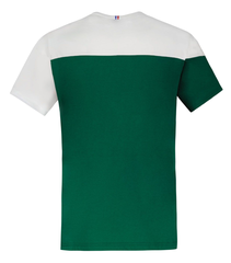 Теннисная футболка Le Coq Sportif BAT Tee Short Sleeve N°3 SS23 - vert fonc_ camuset