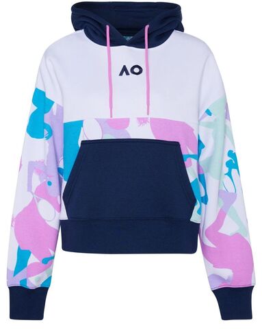 Женская теннисная куртка Australian Open Hoodie Player Camouflage - multicolor