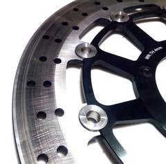 Диски тормозные черные передние на Honda CBR RR 929, CBR RR 954 комплект 2 шт. УЦЕНКА