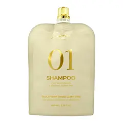 Шампунь для склонных к жирности Ederra Shampoo Gold Equilibrium&Restore 100 мл