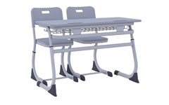 Стол Smarty 2-местный ученический регулируемый (кромка пвх)
