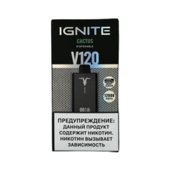 Одноразовая электронная сигарета Ignite V120 Cactus (12000 затяжек)
