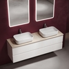 Sancos TT160A2X Столешница c отверстием под смеситель, 160x46, цвет: kreman