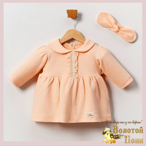 Платье с повязкой детское (68-86) 251108-A1362