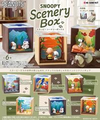 Случайная фигурка Re-Ment Snoopy: Scenery Box