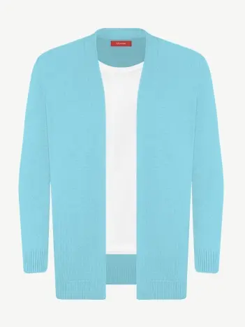 Кардиган с планкой из экохлопка