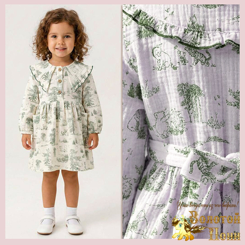 Платье муслин д (3-7) 251201-Z1019