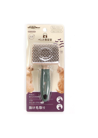 Мягкий сликер с капельками для короткой и средней шерсти кошек и собак, размер MINI