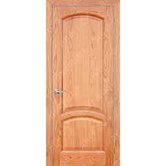 Межкомнатная дверь шпон Соло дуб натуральный глухая