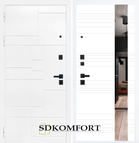 Белый матовый