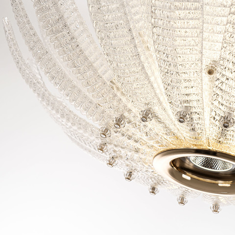 Подвесная светодиодная люстра Modelux ML.9555.600 CP