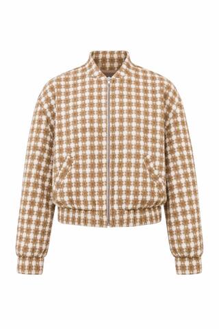 Бомбер твидовый UnicNature