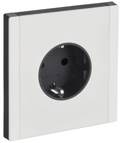 FORTE&PIANO Роз. с з/к без з/ш б/к 16А FP214M бел. IEK