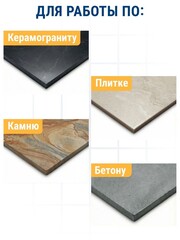 Круг алмазный гибкий шлифовальный ПРАКТИКА 100 мм для мокрого шлифования, P 600 (925-471)