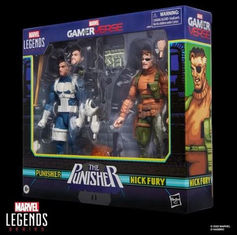 Фигурки Каратель и Ник Фьюри Marvel Legends Gamerverse