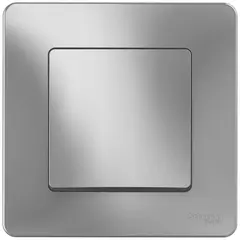 ВЫКЛ.1-кл.С/У, 10А 250B, АЛЮМИНИЙ  BLNVS010103