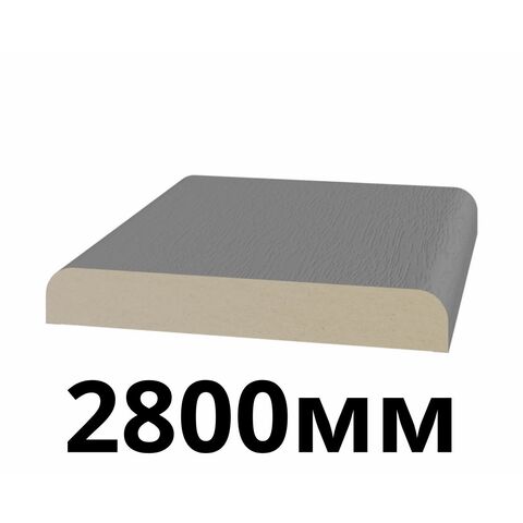 Наличник прибивной 70х10х2800мм экошпон Серый