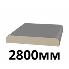 Наличник прибивной 70х10х2800мм экошпон Серый