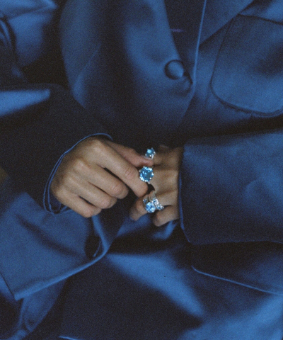 Кольцо BLUE LA PRINCESSE