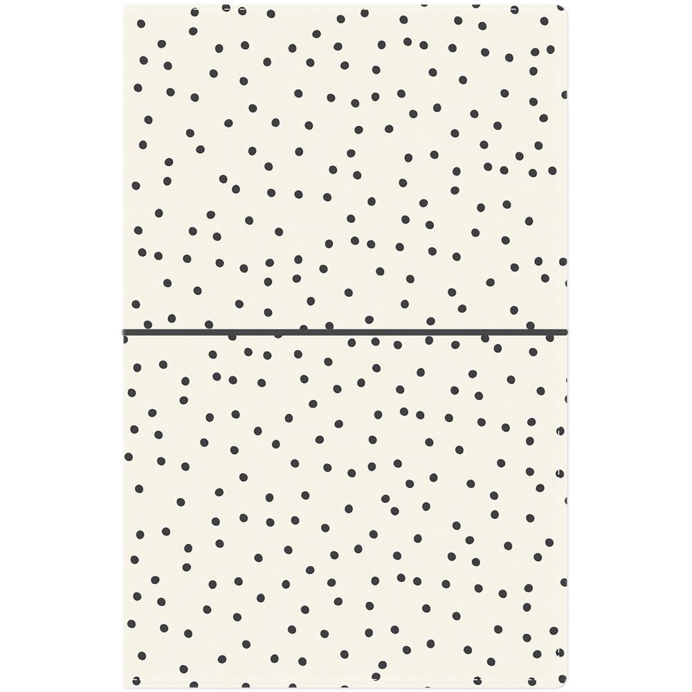 Блокнот (14,5х22 см)- Carpe Diem Traveler's Notebook- Cream Dot