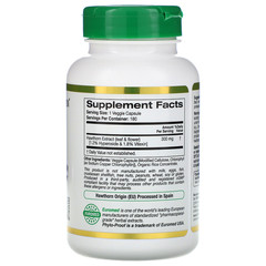 California Gold Nutrition, EuroHerbs, экстракт боярышника, европейское качество, 300 мг, 180 растительных капсул