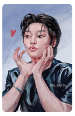 Арт карта / lily_betty_ / STRAY KIDS / Чонин