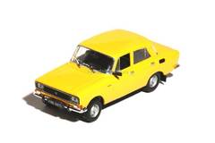 Moskvitch-2140 Moskwicz yellow 1:43 DeAgostini Kultowe Auta PRL-u #101