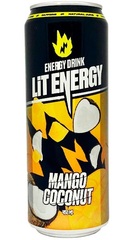LIT ENERGY MANGO COCONUT Манго Кокос 450мл 1шт.