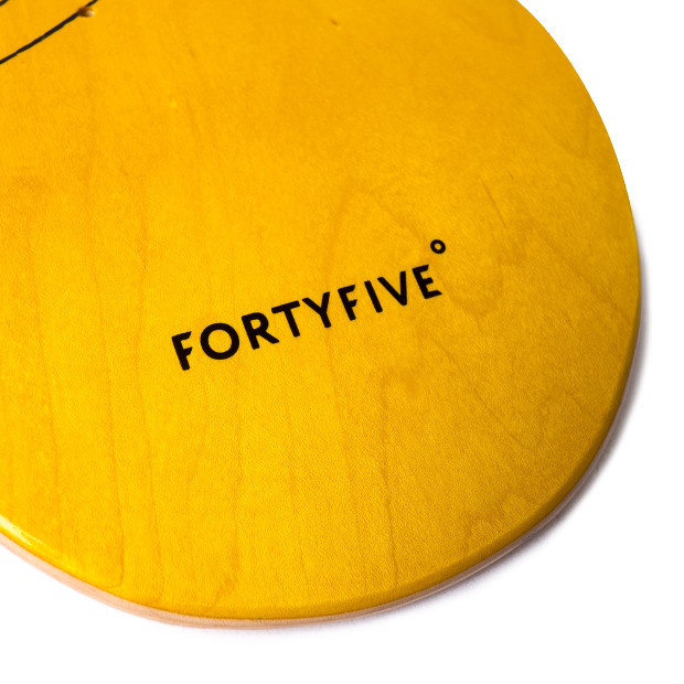 Дека для скейтборда FORTYFIVE Marks (Yellow)