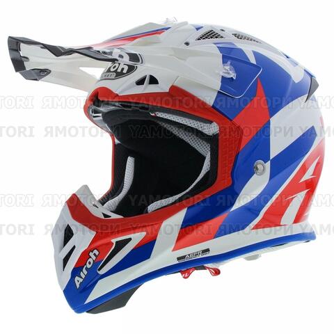 Шлем Airoh Aviator Ace Trick blue gloss