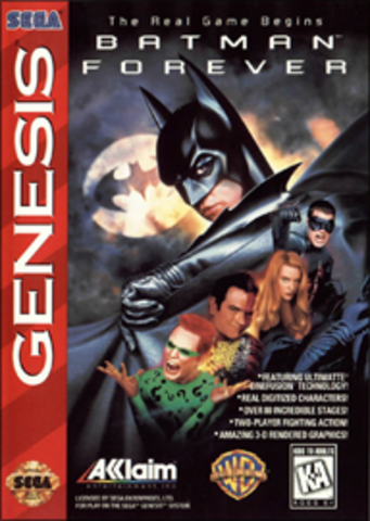 Игра Batman Forever (Sega Genesis) (Б/У)