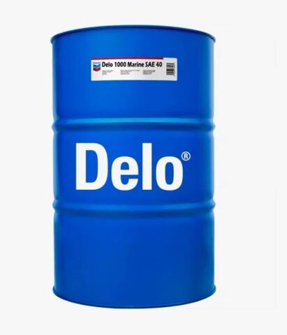 Chevron Delo 1000 Marine 40 - моторное масло для средне- и высокооборотных дизельных двигателей - 200 л