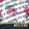 Зонт складной Moschino Boutique 8902 Flowers and slogans