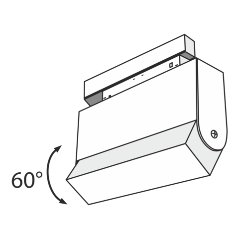 Трековый светильник Technical BASIS TR013-2-10W3K-B