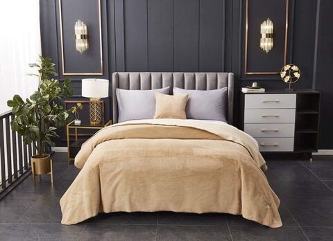 Плед 220х240 Sofi De MarkO Антуан бежевый