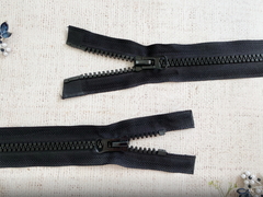 Молния трактор Т8, L 65 см, 2 бегунка, чёрный