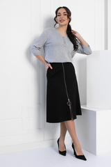 Юбка Грэйс (черная) Ю12336-2 LT Collection