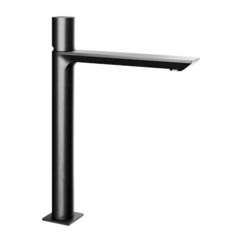 Remer EG512LXLCFP Смеситель для раковины Remer Edge EG512LXLCFP, черный брашированный хром