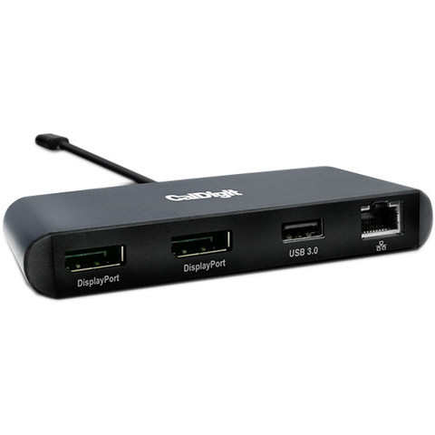 Разветвитель портов CalDigit Thunderbolt 3 mini Dock Dual DisplayPort