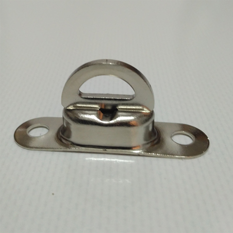 Скоба малая поворотная 22,5 х 13,5 мм, никель