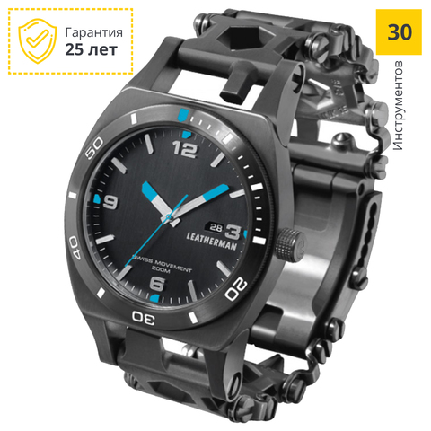 Браслет мультитул Leatherman Tread Tempo чёрный (832420)