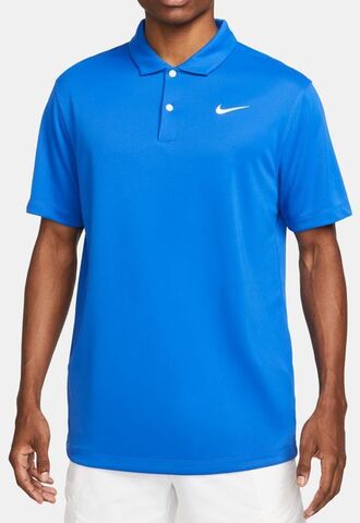 Поло мужское Nike Men's Court Dri-Fit Solid Polo - game royal/white