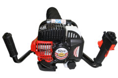 Мотобур DDE IceD-52-200 ледобур (двухтактный 52 куб.см., 1,8 к редукция 25:1, 9,0 кг, макс. ф = 200