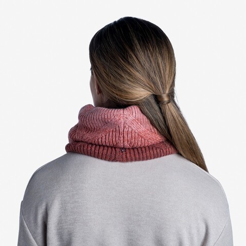 Картинка шарф-труба Buff Neckwarmer Knitted Polar Masha Blossom - 5