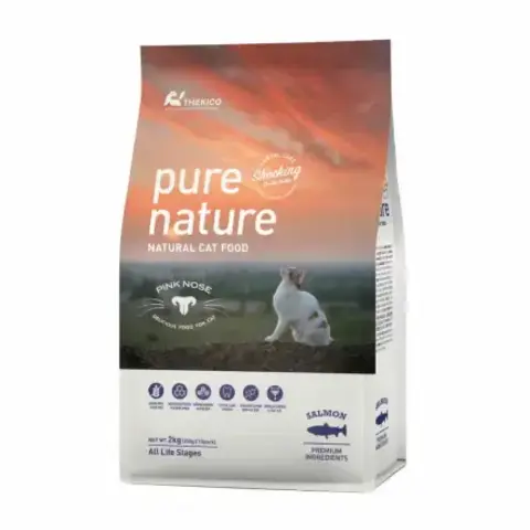 Pure Nature сухой беззерновой корм для кошек (лосось) 2 кг