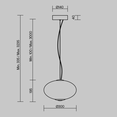 Подвесной светодиодный светильник Maytoni Bruma MOD397PL-L12CH3K