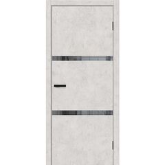 Купить Межкомнатная дверь экошпон Браво-2.55 Look Art / Mirox Grey